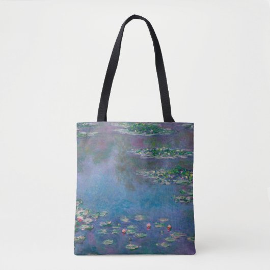 Water Lily Pond, Monet Tote Bag (Voorkant)