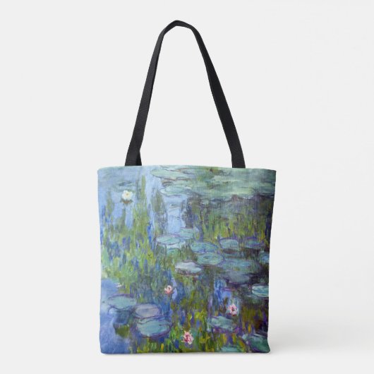 Water Lily Pond, Monet Tote Bag (Achterkant)