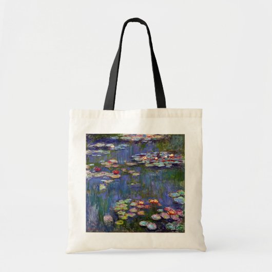 Water Lily Pond, Monet Tote Bag (Voorkant)