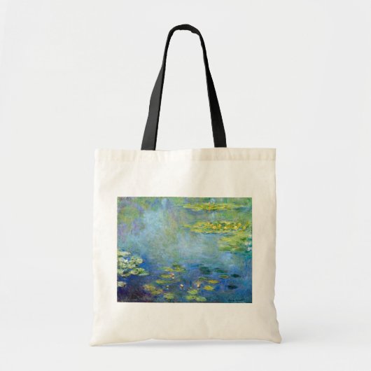 Water Lily Pond, Monet Tote Bag (Voorkant)