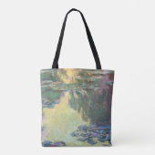 Water Lily Pond, Monet Tote Bag (Achterkant)