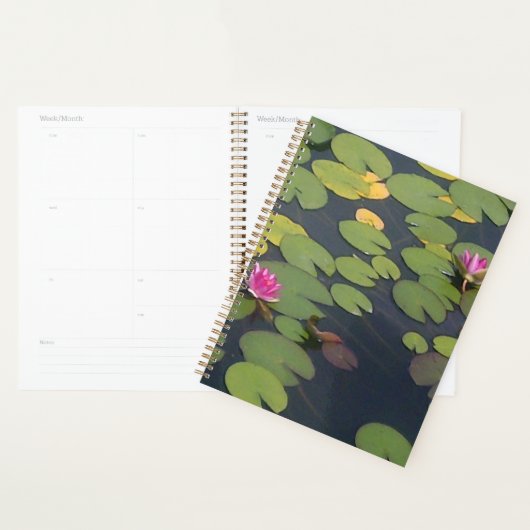 Water Lily Pond Painting Planner (Display)