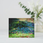 Water-Lily Pond :Postcard Briefkaart (Staand voorkant)