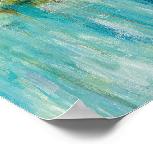 Water Lily Pond Poster (Hoek)