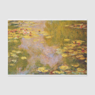 Water Lily Pond Series van Claude Monet Tissuepapier