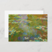 Water Lily Pond van Claude Monet Bedankkaart (Voorkant / Achterkant)