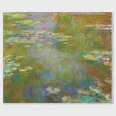 Water Lily Pond van Claude Monet Cadeaupapier (Vlak)