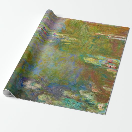Water Lily Pond van Claude Monet Cadeaupapier (Uitgerold)