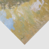 Water Lily Pond van Claude Monet Tissuepapier (Detail)