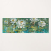 Water Lily Pond Yogamat (Voorkant (horizontaal))