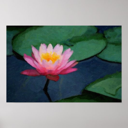 Water Lily Poster (Voorkant)