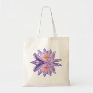 Water Lily Reflection Canvas tas