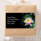 Water Lily Shipping Label (Insitu)