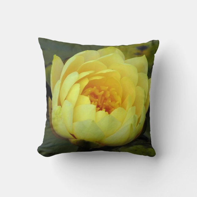 Water Lily Sierkussen (Voorkant)