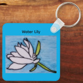 Water Lily Sleutelhanger (Achterkant)