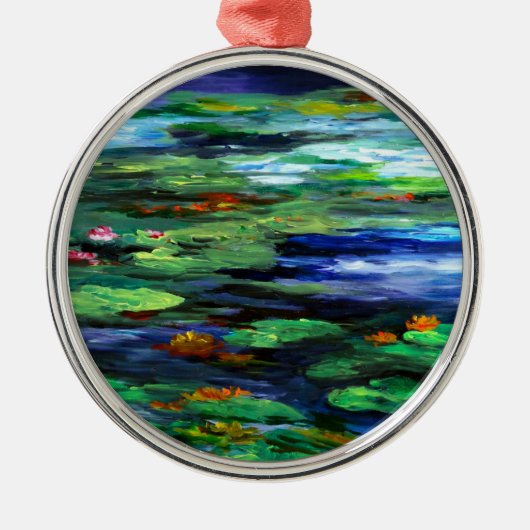 Water Lily Somnolence 2010 Metalen Ornament (Voorkant)