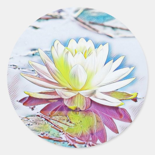 Water Lily Stickers (Voorkant)