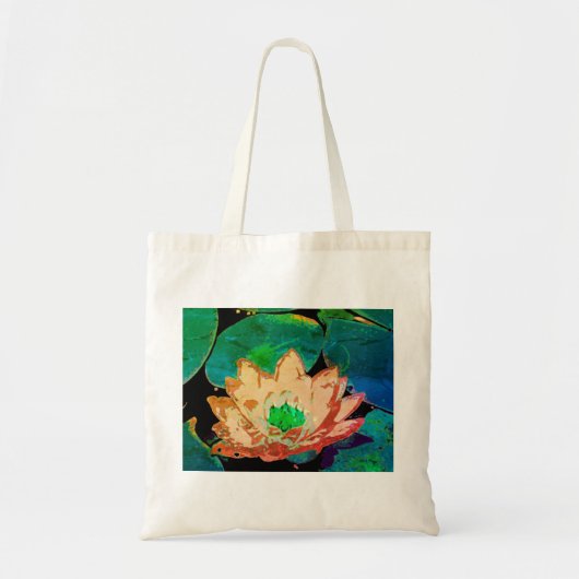 Water Lily. Tote Bag (Voorkant)