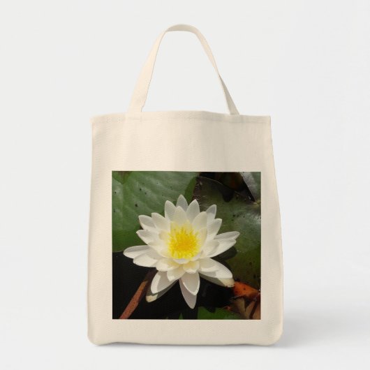 Water Lily Tote Bag (Voorkant)