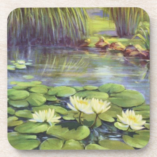 Water Lily van Cargill, 1937 Bier Onderzetter (Voorkant)