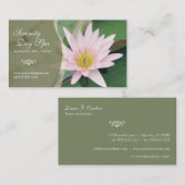 Water Lily Visitekaartje (Voorkant / Achterkant)