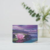 Water Lily Visitekaartje Art designer (Staand voorkant)