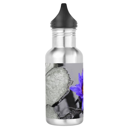 Water Lily Water Fles (Links)