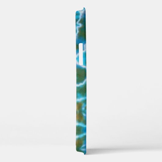 Water Lines Tie Dye Case-Mate iPhone Case (Achterkant / Rechts)
