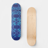 Water Lines Tie Dye Persoonlijk Skateboard (Voorkant)