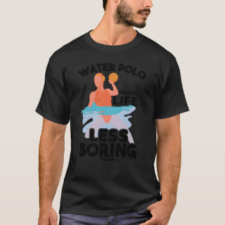 Water Loodgieter Watersporten Aquapolo Cadeau meis T-shirt