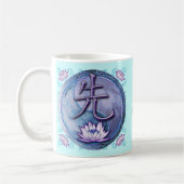 Water Lotus Leraar Koffiemok (Links)