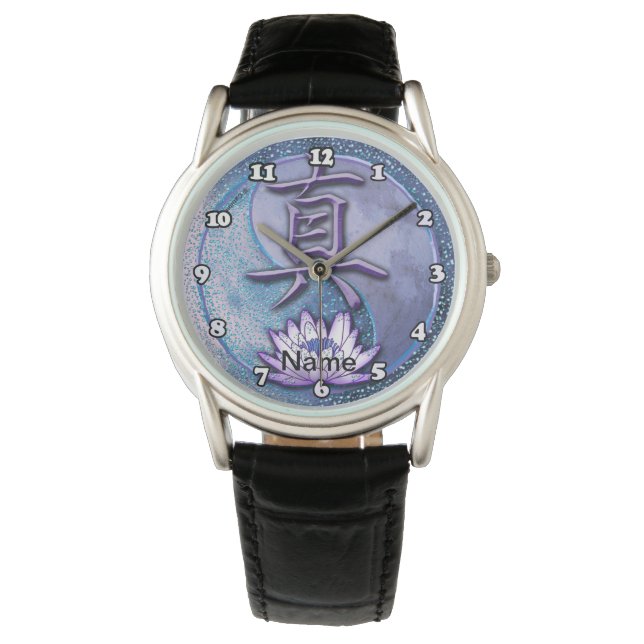 Water Lotus Truth Horloge (Voorkant)