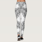 Water Lussen Vrouwen Aangepaste Leggings (Achterkant)