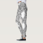 Water Lussen Vrouwen Aangepaste Leggings (Links)