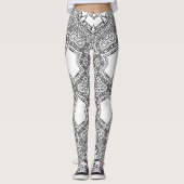 Water Lussen Vrouwen Aangepaste Leggings (Voorkant)
