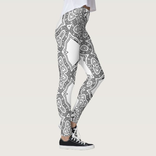 Water Lussen Vrouwen Aangepaste Leggings (Rechts)