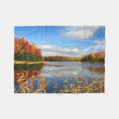 Water | Mabel Lake Canada Fleece Deken (Voorkant (Horizontaal))