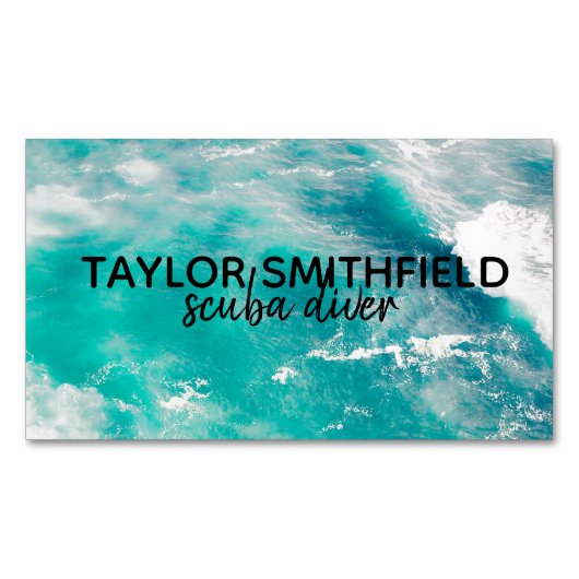 Water Magnetisch Visitekaartje (Voorkant)