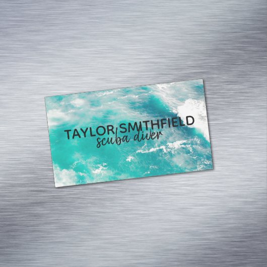 Water Magnetisch Visitekaartje (Voorbeeld)