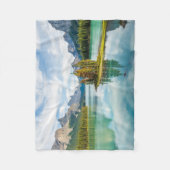 Water | Maligne Lake, Jasper National Park, Canada Fleece Deken (Voorkant)