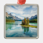 Water | Maligne Lake, Jasper National Park, Canada Metalen Ornament (Voorkant)