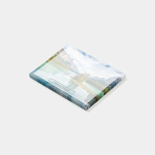 Water | Maligne Lake, Jasper National Park, Canada Post-it® Notes (Schuin)