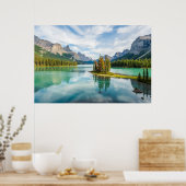 Water | Maligne Lake, Jasper National Park, Canada Poster (Keuken)