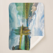 Water | Maligne Lake, Jasper National Park, Canada Sherpa Deken (Voorkant)