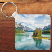Water | Maligne Lake, Jasper National Park, Canada Sleutelhanger (Voorkant)