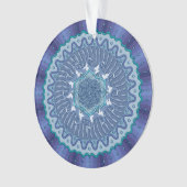Water Mandala AcrylOrnament Ornament (voorkant)