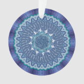 Water Mandala AcrylOrnament Ornament (voorkant)
