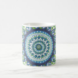 Water Mandala Coffee Mok