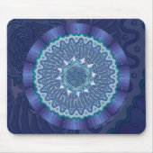 Water Mandala Mousepad Muismat (Voorkant)