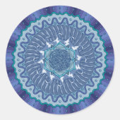 Water Mandala Sticker (Voorkant)